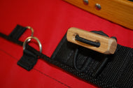 folding kayak paddle tie down