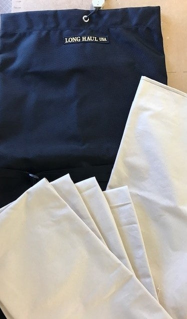 Longren Bag and Cotton Sleeves for Sail Rig – Long Haul Folding Kayaks